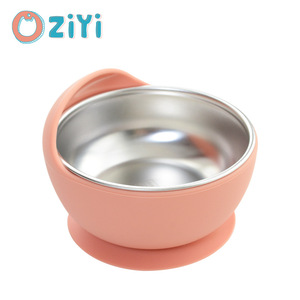Vente en gros de bol écologique pour chat, nouvelle boîte en silicone en acier inoxydable, motif solide, fournitures de protection pour animaux de compagnie pour l'alimentation à l'extérieur - Product Image 5