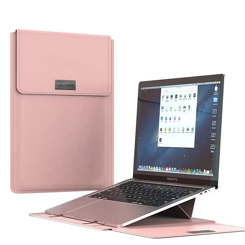 Laptop Sleeve Bag Case For Macbook Huawei Air Pro 11 12 13.3 14 15.6 Inch Case Notebook Sleeve Bracket Liner Storage Bag