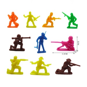 Simulation <strong>Soldier</strong> Model Plastic Promotional Toys for Surprise Capsule <strong>Egg</strong> - Product Image 1