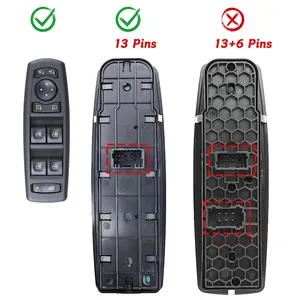 Bouton de commande de lève-vitre 25400-0015R pour <span class=keywords><strong>Renault</strong></span> Fluence Megane <span class=keywords><strong>3</strong></span> <span class=keywords><strong>Laguna</strong></span> <span class=keywords><strong>3</strong></span> 2008 2009 2010 2011 2012 2013 <span class=keywords><strong>2014</strong></span> 2015 2016 - Product Image 2