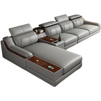2021 Offre Spéciale Italie style cuir muti-couleurs technologie disponible tissu/cuir canapé ensemble pour salon et usage commercial