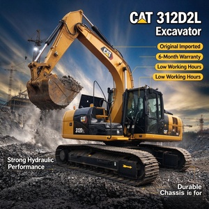 Excavadora Usada Caterpillar 312D2L de 12 Toneladas en Buenas Condiciones, Original, en Shanghái - Product Image 1
