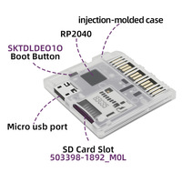 Carte de gravure NDSL DSi 3DS, lecteur de cartes de jeu DS avec MCU RP2040