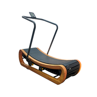 Vente directe d'usine Tapis roulant incurvé en bois Équipement de gym Machine à courir en bois