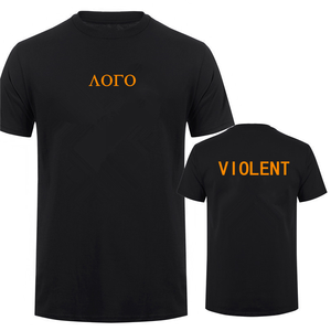 50% poliestere 25% cotone 25% rayon t-shirt con logo dello schermo girocollo tri <span class=keywords><strong>blend</strong></span> t shirt <span class=keywords><strong>abbigliamento</strong></span> <span class=keywords><strong>uomo</strong></span> - Product Image 2
