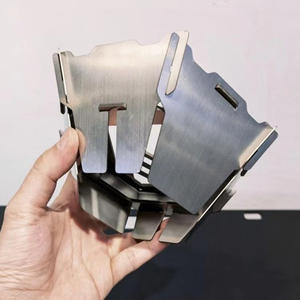 ฝาครอบกันลมสำหรับเตาสไปเดอร์ สแตนเลสทรงหกเหลี่ยม พกพาสะดวก น้ำหนักเบาพิเศษ อุปกรณ์เสริมสำหรับเตาแก๊สแคมป์ปิ้ง - Product Image 5