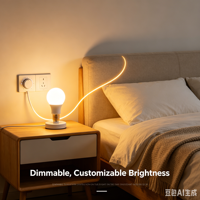 Ampoule LED à spectre complet Seoul CRI97, dimmable, sans scintillement, 120V E26, respectueuse des yeux, pour la photographie et les troubles affectifs saisoniers (SAD)
