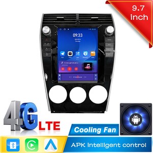 Radio de coche <span class=keywords><strong>Android</strong></span> 2 Din de 9,7 pulgadas para Mazda 6 2004-2015 reproductor de coche radio auto DSP inalámbrico Carplay Auto radio Unidad Principal - Product Image 2