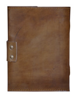 Journal en cuir véritable fait à la main pierre bleue en relief sur un carnet de croquis et un carnet de notes à couverture rigide pour unisexe en laiton antique C-Lock