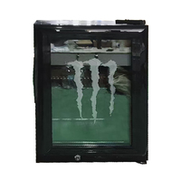 Réfrigérateur à Boissons Froides LED 21L Meilleures Ventes 2025, Porte Vitrée Personnalisée, Mini Bar Monster