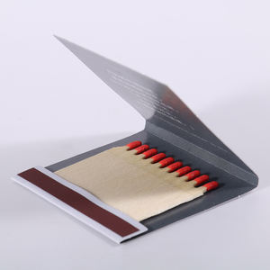 Precio de Mayoreo Directo de Fábrica: Fósforos de Seguridad de Madera Delgados con Cabeza de Fósforo de Colores y Caja Personalizada - Product Image 3