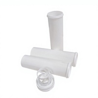 Tube en plastique PP 29*99mm pour comprimés effervescents avec dessiccant et bouchon spiralé – Vente en gros personnalisée