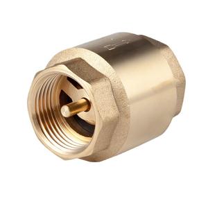 วาล์วกันกลับทองเหลืองยี่ห้อ Yuhuan แบบตั้ง พร้อมเกลียวใน สปริงแกนทองแดง วาล์วกันกลับ - มีส่วนลดสำหรับการซื้อจำนวนมาก - Product Image 5