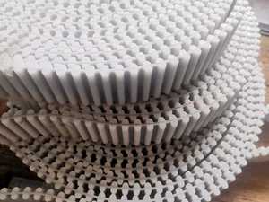 Correa de Distribución <span class=keywords><strong>ONLIVE</strong></span> de 20 mm y 40 Ranuras con Recubrimiento de Goma Roja de Alta Calidad, Personalizada de Fábrica, para Extracción de Película al Vacío - Product Image 6