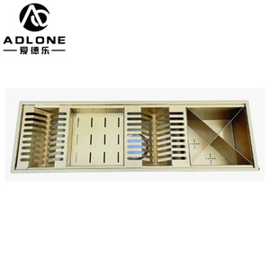 อ่างล้างจานชั้นวางจาน90*19ซม. คลอง organizador INOX embutido umida - Product Image 2