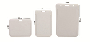 Porte-<span class=keywords><strong>badge</strong></span> d'identification porte-carte clé glisser en plastique dur protecteur de <span class=keywords><strong>badge</strong></span> housse étui pour travail école infirmière - Product Image 2