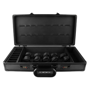 <span class=keywords><strong>Mallette</strong></span> à outils de barbier professionnel étui de transport de barbier noir de luxe <span class=keywords><strong>mallette</strong></span> de coiffeur en aluminium Durable avec serrure - Product Image 5