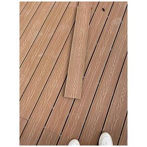 Tarima <span class=keywords><strong>de</strong></span> Exterior Contemporánea <span class=keywords><strong>de</strong></span> WPC con Relieve 3D, Grano <span class=keywords><strong>de</strong></span> Madera, Impermeable, Compuesto <span class=keywords><strong>de</strong></span> Madera y Plástico para Jardín - Product Image 3