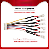 Câble de charge Ledi Model 1S en silicone durable, ligne d'équilibrage 3.7V, adaptateur chargeur CB86 Plus pour accessoires de course