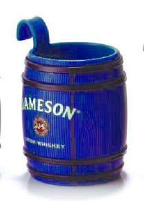 Vasos de chupito creativos de 25 ml con forma de barril, tazas de plástico reutilizables con gancho para cerveza, vasos vintage con forma de sidecar para bar y <span class=keywords><strong>pub</strong></span> - Product Image 5
