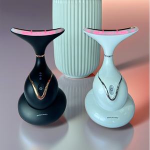 เครื่องนวดหน้า 3 โหมดสี พร้อมระบบสั่นสะเทือน สำหรับนวดหน้าและลำคอ - Product Image 1