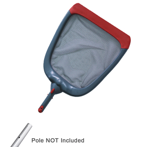 Épuisette de <span class=keywords><strong>piscine</strong></span> de luxe 58 cm avec filet à feuilles, bouton facile et bande de nettoyage souple - Product Image 5
