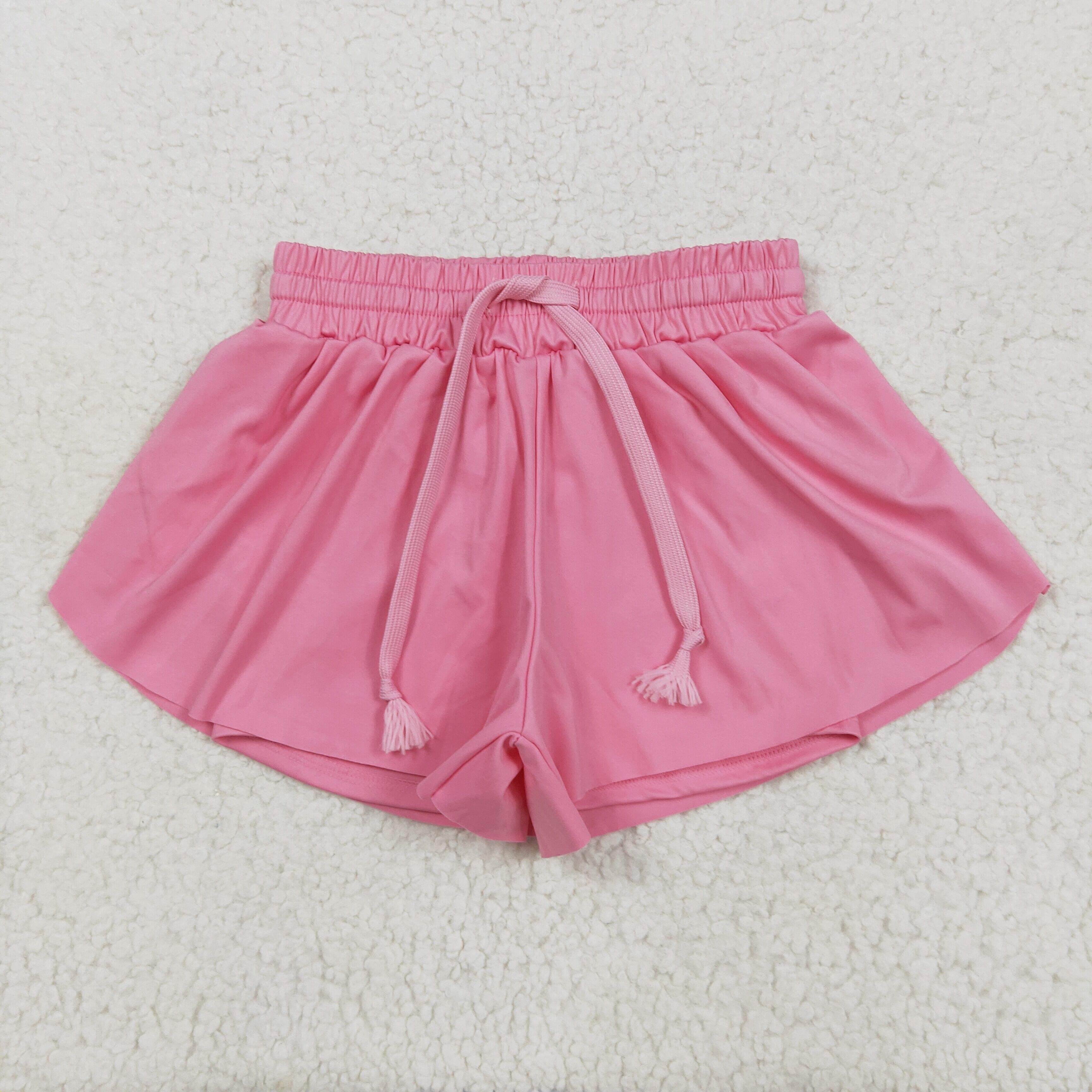 Yoga Shorts Shorts With Ruffle Waist Wholesale Hot Sale New Design