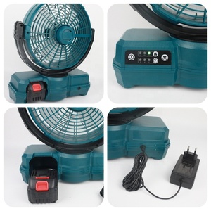 Ventilateur électrique rechargeable à batterie lithium double usage DC/AC pour extérieur Ananke Tools - Product Image 4