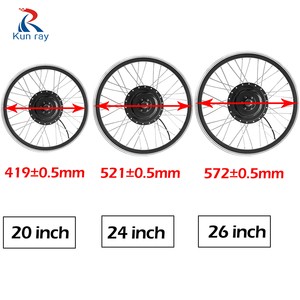 Motore elettrico <span class=keywords><strong>bicicletta</strong></span> anteriore mozzo 500W <span class=keywords><strong>bicicletta</strong></span> <span class=keywords><strong>per</strong></span> 20/24/26 pollici ruota Brushless ingranaggio motore - Product Image 1