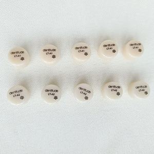 Dentitude Press lingotti in ceramica di vetro al litio disilicato materiale dentale per la realizzazione di impiallacciatura intarsio Onlay corona in laboratorio odontoiatrico - Product Image 3