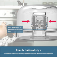 PRODIGY Sécurité Cuisine Enfant Four Serrure De Sécurité Couvre Bébé Preuve Serrures Boutons De Gaz En Caoutchouc Four Cuisinière Bouton Couverture De Sécurité Pour Enfants