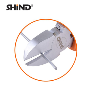 Alicate Cortador de Alambre SHIND 94002, Herramienta Manual, Alicates de Corte <span class=keywords><strong>Diagonal</strong></span> de 115 mm (4.5'') - Product Image 4