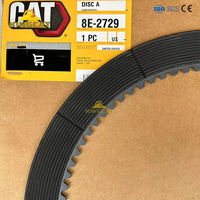 Disque de friction d'embrayage KINGCAT 8E-2729 8E2729 431,9 mm DE pour réparation de tracteur-bouteur sur chenilles Cat D9 D10