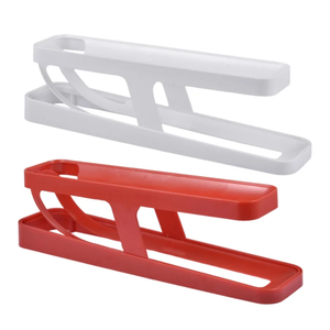 Automatic Scrolling <b>Egg</b> Rack Holder Storage Box <b>Egg</b> <b>Basket</b> Container Organizer Rolldown Refrigerator <b>Egg</b> Dispenser For Kitchen - Product Image 2