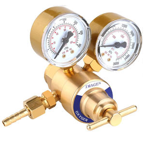 Régulateur d'oxygène en laiton compatible avec les kits de chalumeaux Victor pour soudeuse à gaz - pour GPL, propane, argon, acétylène - Product Image 5