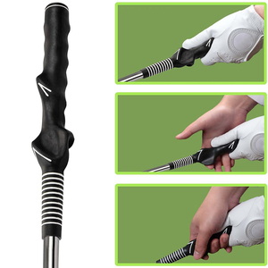 Entrenador de <span class=keywords><strong>Tempo</strong></span> de Swing de Golf al por Mayor con Varilla Telescópica, Cabeza de Bola, Agarre Ergonómico y Guía de Marcas en V, Personalizable OEM - Product Image 2