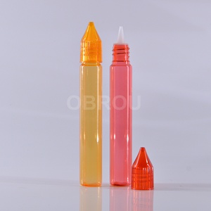 ขวดหยดแบบปากกาพลาสติกสำหรับสัตว์เลี้ยงขนาด15มล. พร้อมฝาเกลียวบรรจุภัณฑ์เม็ดสีกาว - Product Image 1