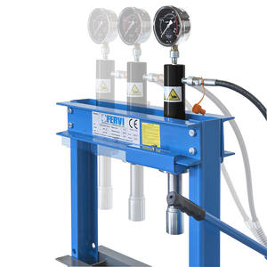 Prensa Hidráulica Manual Fervi P001, Capacidad de 12 Toneladas, Herramienta de Taller - Product Image 1