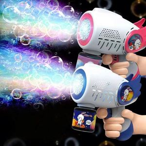 Nouveau pistolet à bulles pour enfants, machine à bulles électrique automatique en forme de dinosaure avec lumière, pour mariage, été, extérieur - Product Image 1