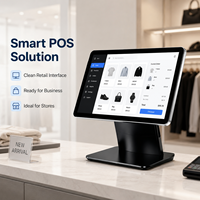 Caisse enregistreuse intelligente à double écran tactile de 15.6 pouces pour le matériel du système de vente au détail de restaurants