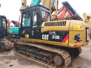 Excavadora Caterpillar 313D usada original de 13 toneladas, excavadora de cadenas CAT313D con motor C4.2 para el mercado de África y Sudamérica. - Product Image 4