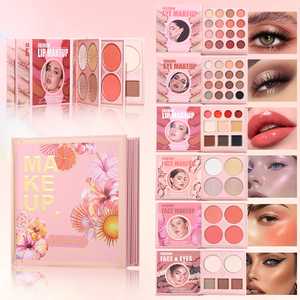 Наборы палеток для макияжа <span class=keywords><strong>MAKEUP</strong></span> BOOK ULTIMATE NUDES FASHION по заводской цене: матовые и шиммерные тени для век, румяна, контуринг, хайлайтер - Product Image 1