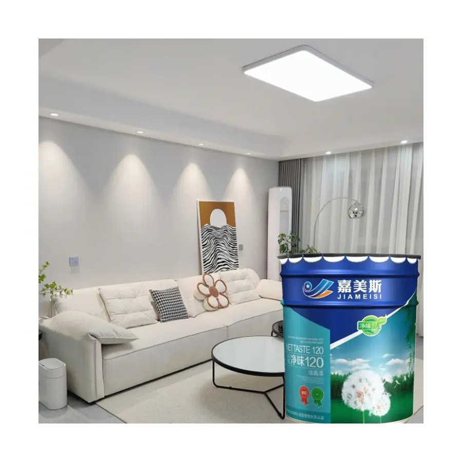 Jiameisi Matte White Exterior Paint Interior Wall Paint Interior Wall Latex Paint