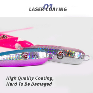 Señuelo de Pesca Luminoso Inchiku Tenya <span class=keywords><strong>Madai</strong></span> Jig Kabura de 40g-200g para Agua Salada, para Marlin, Pargo, Mero, Pulpo, Señuelo Metálico con Forma de Falda - Product Image 2
