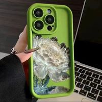 Coques de téléphone portable de luxe antichoc à motif floral en promotion pour iPhone 17 Air 16 15 Plus Pro Max 14 13 12 11 X XR – Housse de protection arrière