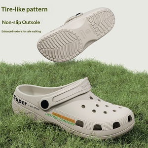 Chaussons <span class=keywords><strong>Homme</strong></span> Femme Été Automne Hiver Antidérapants Respirants Imperméables Tendance Imprimés en EVA Souple à Bout Fermé - Product Image 3