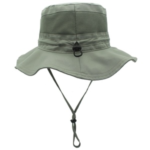 หมวกบักเก็ตปีกกว้างกันแดดสไตล์ Unisex ผ้าเทอร์รี่คอตตอน 100% กันน้ำ ระบายอากาศได้ดี เหมาะสำหรับใส่ลำลอง เดินทางท่องเที่ยวกลางแจ้ง - Product Image 4