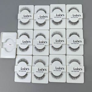 ขนตาปลอมแบบใส 3 มิติ ธรรมชาติ ฟู เบาบาง PBT แบบแถบครึ่งเส้น ต่อขนตาแบบเต็มแถบ อุปกรณ์ต่อขนตา - Product Image 4