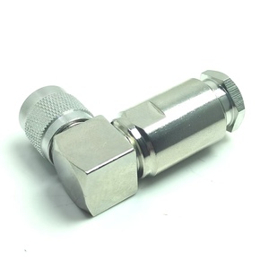 Factory <strong>Tnc</strong> Male Plug Clamp Mounting WTR400 Rg8 <strong>Rg213</strong> Rg214 Right Angle Elbow 90 Degree Rf Coaxial (rf) Coax <strong>Connector</strong> ROHS