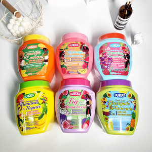 UUKKG Nouveau <span class=keywords><strong>Masque</strong></span> Capillaire 2-en-1 Raffiné et Soyeux Anti-Frisottis à la Pastèque, Fraise, Figue, Banane, Ananas, Avocat, Framboise, Orange et Citron - Product Image 1